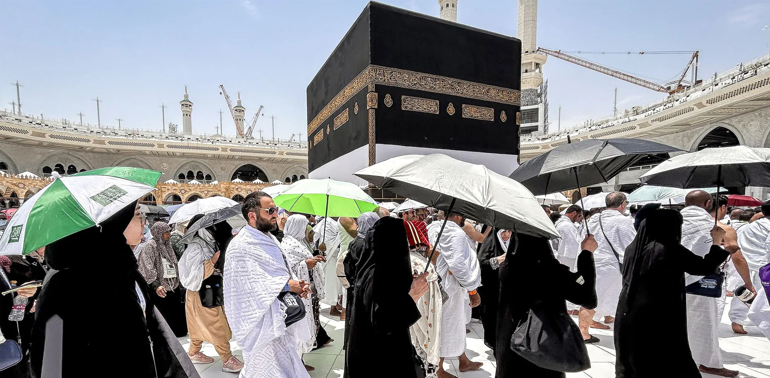سعودی عرب: مقدس مقامات کو شدید موسم سے بچانے کیلیے بڑا اقدام