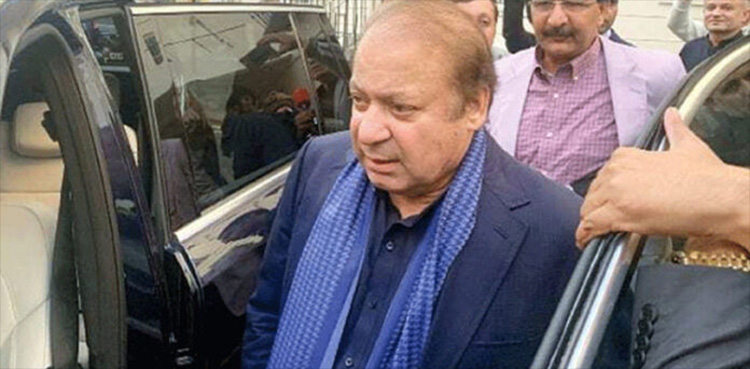 مسلم لیگ (ن) کے صدر نواز شریف لندن پہنچ گئے
