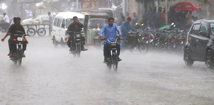 آئندہ 2 دن کے لیے موسلادھار بارشوں کا الرٹ جاری