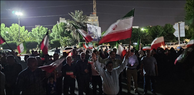 جنگ بندی کے بعد ایران میں خوشی کی لہر، لوگ جشن منانے نکل آئے
