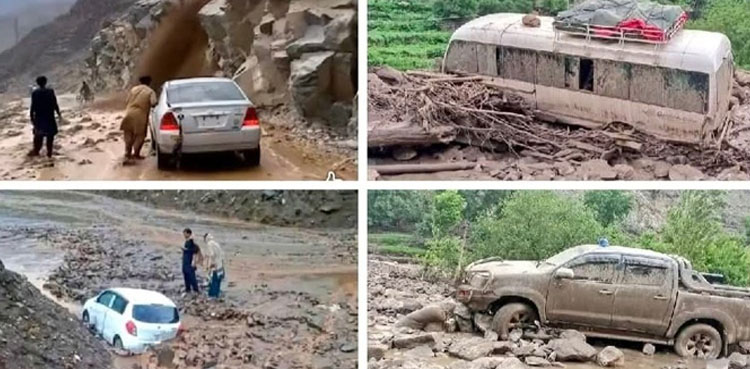 گلگت بلتستان میں سیلاب کی تباہ کاریاں، 37 علاقے آفت زدہ قرار