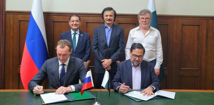 پاکستان اور روس کے درمیان اسٹیل ملز کی بحالی کیلئے پروٹوکول پر دستخط