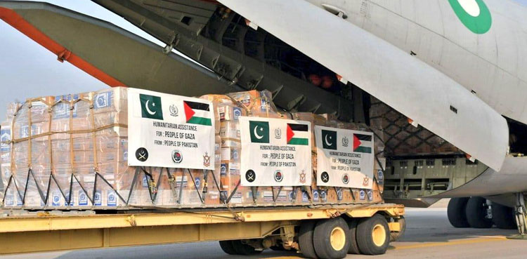 حکومت پاکستان کا فلسطین کیلئے فوری امدادی پیکج کا اعلان
