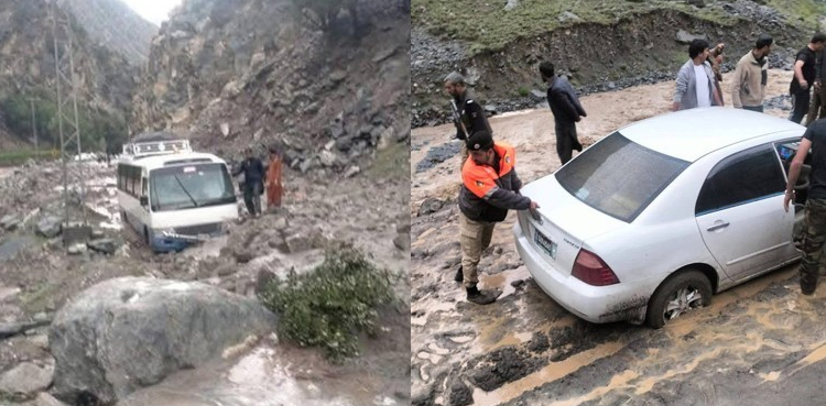 گلگت بلتستان میں سیلاب کی تباہ کاریاں