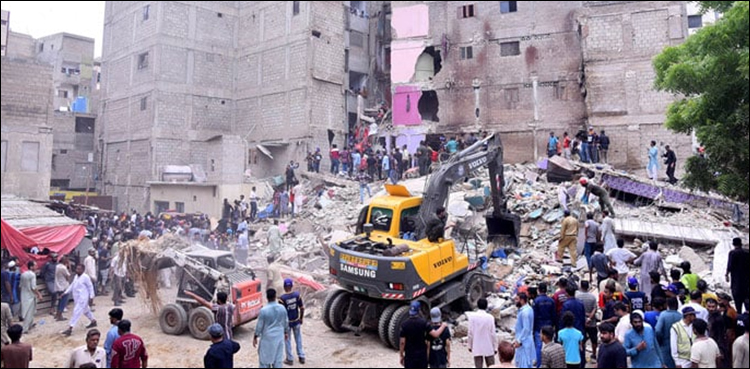 لیاری عمارت سانحہ، ایم کیو ایم اور سندھ حکومت نے ایک دوسرے پر سنگین الزامات لگا دیے
