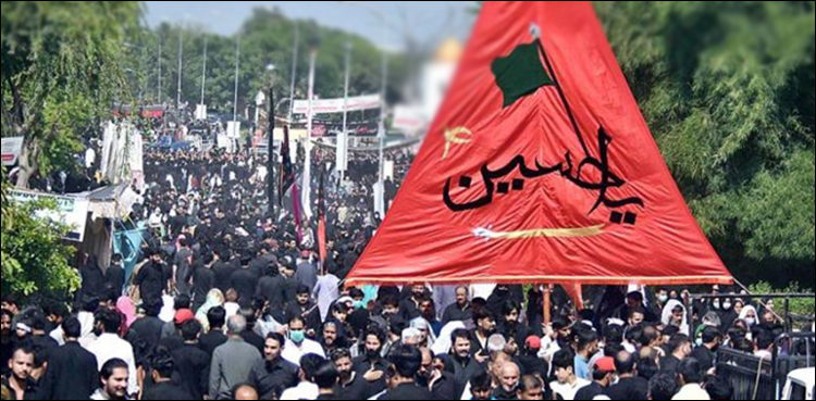 ملک کے چھوٹے بڑے شہروں میں 9 محرم کے مرکزی جلوس اور مجالس
