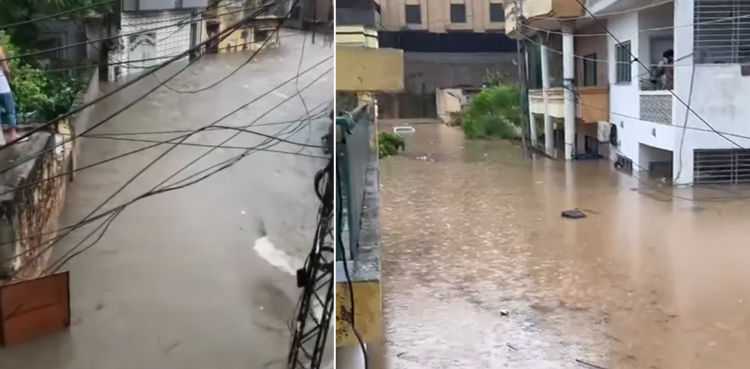 راولپنڈی میں  موسلادھار بارش کے بعد ہنگامی حالت کا اعلان، مساجد میں اعلانات شروع
