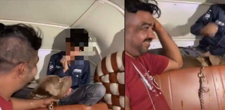مالک بچے پر کتے کو چھوڑ کر ہنستا رہا، ویڈیو وائرل