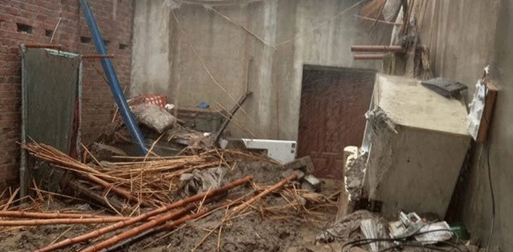 پنجاب میں مون سون بارشوں سے تباہی ،  39 افراد جاں بحق