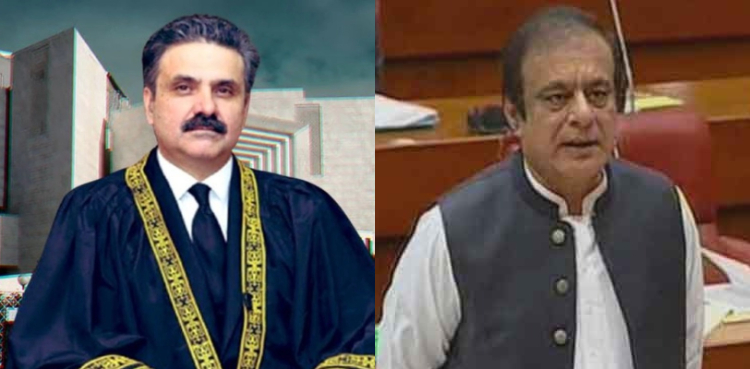 قائد حزب اختلاف سینیٹ شبلی فراز کا چیف جسٹس کو خط