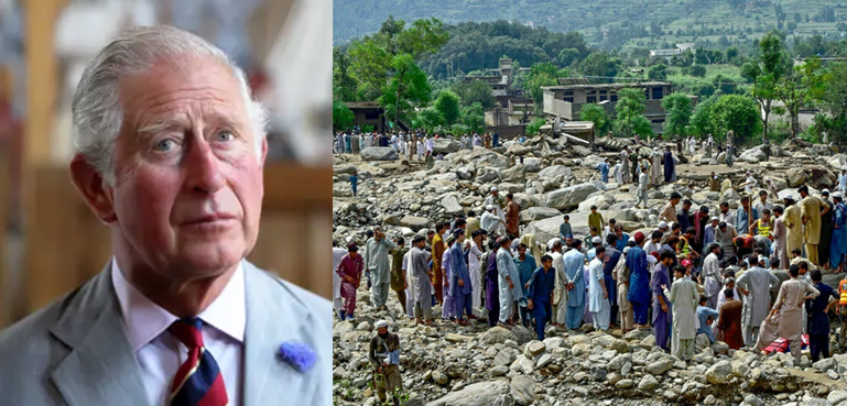 شاہ برطانیہ کا پاکستان میں بارشوں اور سیلاب سے تباہی پر اظہار افسوس