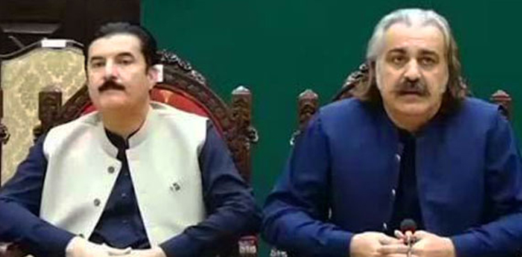 گورنر کے پی کا وزیر اعلیٰ کیخلاف تحریک عدم اعتماد کا اشارہ