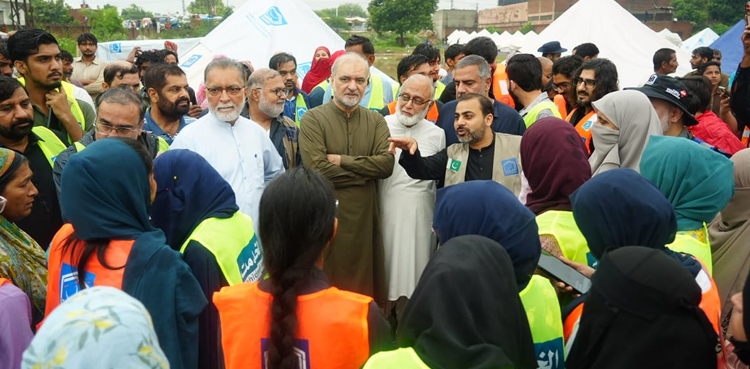 احمق لوگ سمجھتے تھے کہ راوی میں اب پانی نہیں آئےگا، حافظ نعیم الرحمان