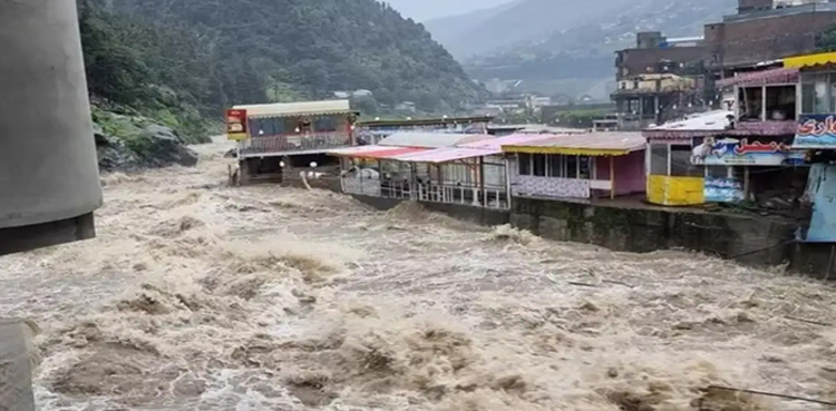 خیبر پختونخوا میں سیلابی ریلوں اور تودے گرنے کا انتباہ