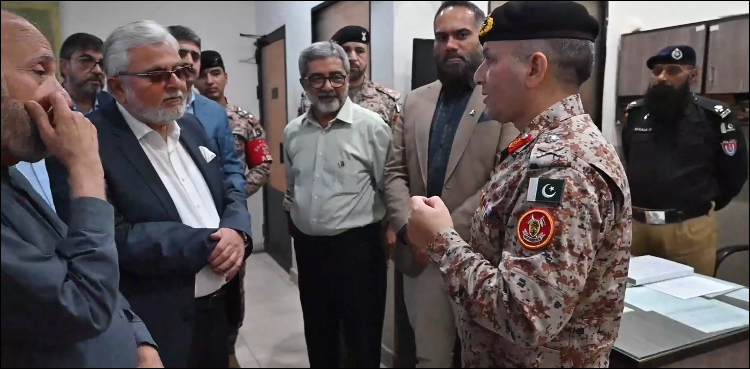کراچی کے صنعتی علاقوں کی سیکیورٹی مؤثر بنانے کے لیے ڈی جی رینجرز کا اہم قدم