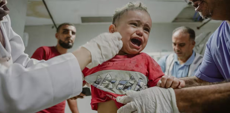 غزہ کے زخمی و بیمار بچوں کو برطانیہ لانے کی تیاری